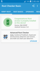 root verified